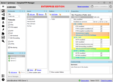 EnterpriseDT | CompleteFTP - Secure SFTP Server for Windows