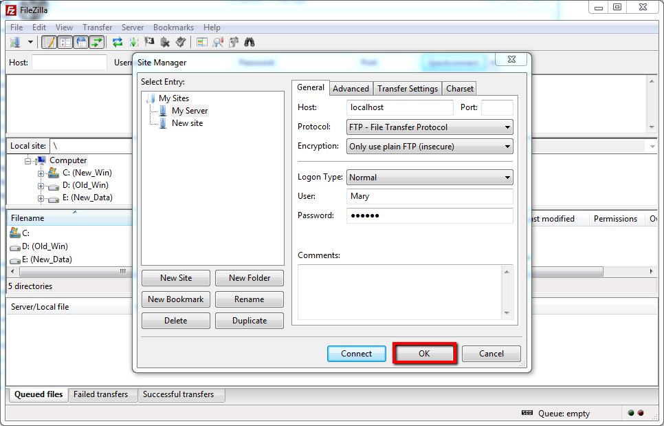 filezilla scp filezilla scp